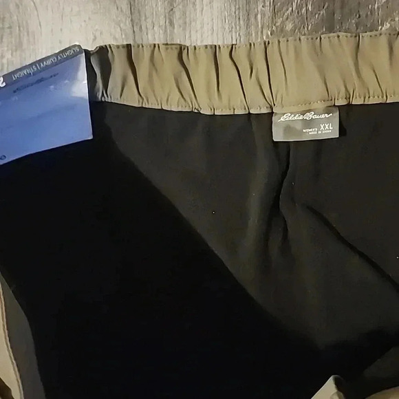 EDDIE BAUER MICRO FLEECE LINED HIKING PANTS SIZE 2XL - Picture 5 of 5